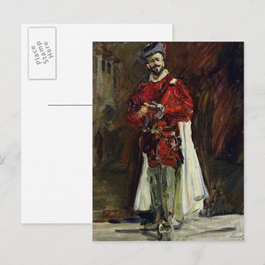 Francisco D'Andrade als Don Giovanni, 1912 Briefkaart (Voorkant / Achterkant)