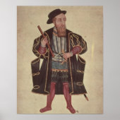 Francisco de Almeida, illustratie Poster (Voorkant)