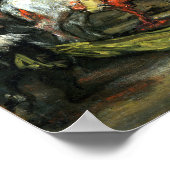 Francisco de Goya Bullgevecht, Suerte de Varas Poster (Hoek)