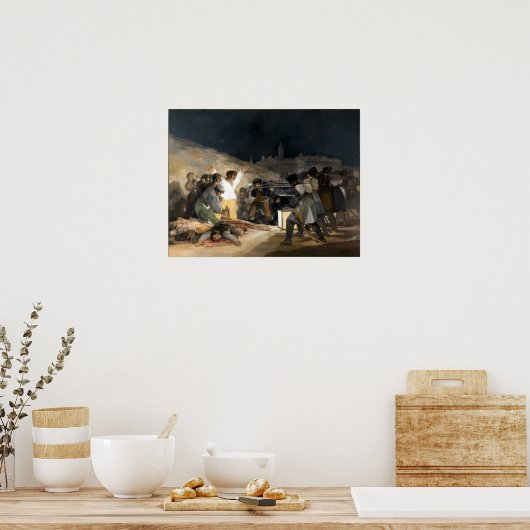 Francisco de Goya De Derde van mei 1808 Poster (Keuken)