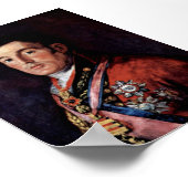 Francisco de Goya - De hertog van Wellington Poster (Hoek)