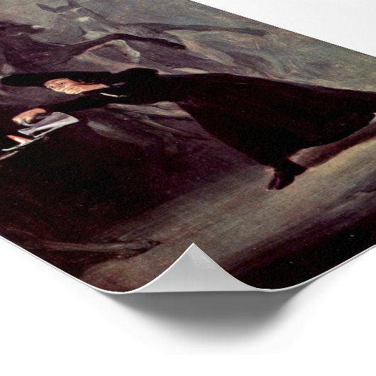 Francisco de Goya - De lamp van de Duivel Poster (Hoek)