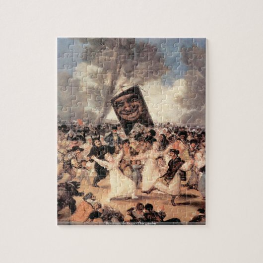 Francisco de Goya - De modepuzzel Legpuzzel (Verticaal)