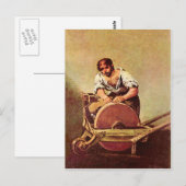 Francisco de Goya - De slijter Briefkaart (Voorkant / Achterkant)