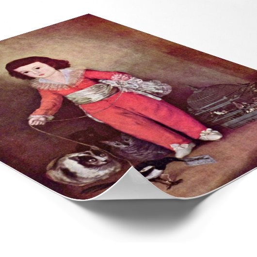 Francisco de Goya - Portret van Don Manuel Poster (Hoek)