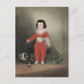 Francisco de Goya Red Boy Manuel Osorio de Zuniga Briefkaart (Voorkant)