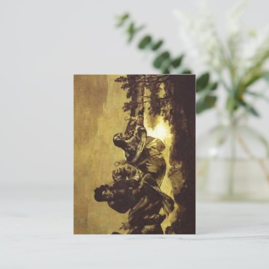 Francisco de Goya, The Fates Atropos (ca. 1 Briefkaart (Staand voorkant)