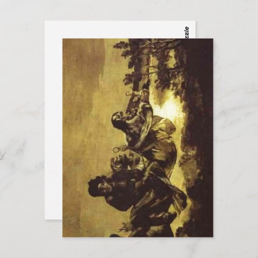 Francisco de Goya, The Fates Atropos (ca. 1 Briefkaart (Voorkant / Achterkant)