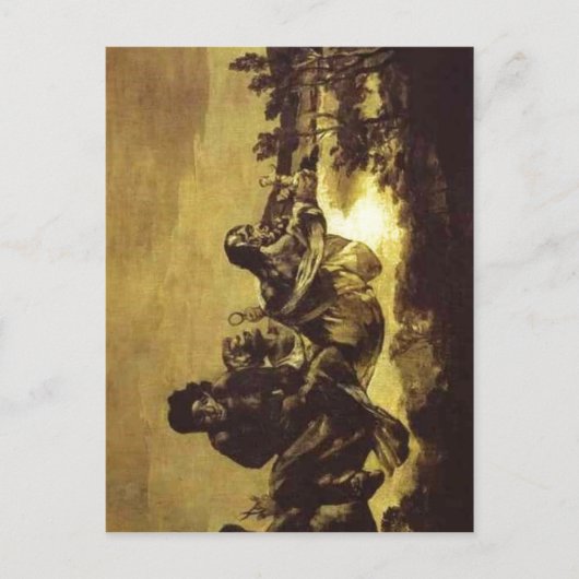 Francisco de Goya, The Fates Atropos (ca. 1 Briefkaart (Voorkant)