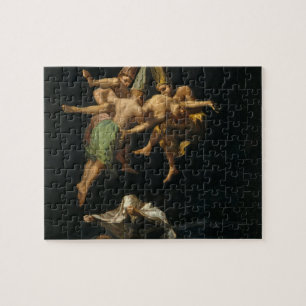 Francisco de Goya Vlucht van heksen 1798 Legpuzzel