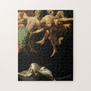 Francisco De Goya - Witches vliegen Legpuzzel