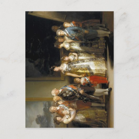 Francisco de Goya y Lucientes La familia de Carlos Briefkaart (Voorkant)