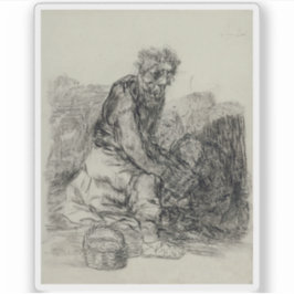 Francisco de Goya - Ze zijn stervende Sticker