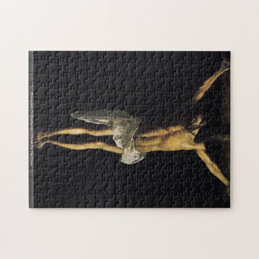 Francisco De Zurbaran - Christus op de kruispuzzel Legpuzzel (Horizontaal)