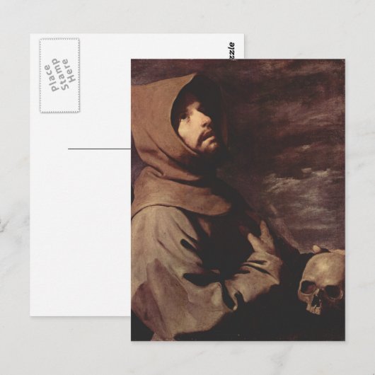 Francisco de Zurbarán Fine Art Briefkaart (Voorkant / Achterkant)