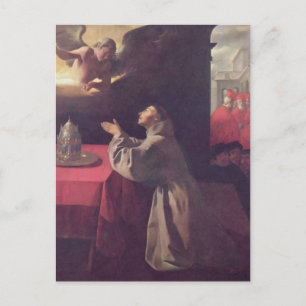 Francisco de Zurbaran- St. Bonaventure Briefkaart
