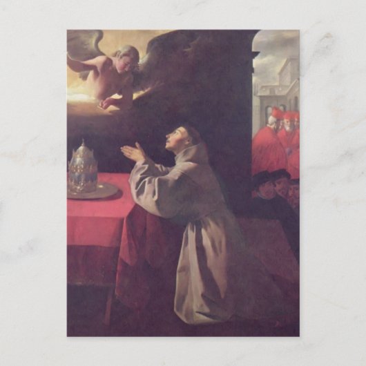 Francisco de Zurbaran- St. Bonaventure Briefkaart (Voorkant)
