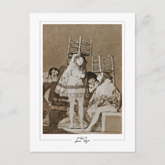 Francisco Goya #101 - Kunstkaart Briefkaart (Voorkant)