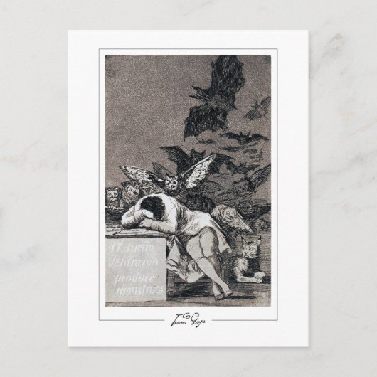 Francisco Goya #102 - Kunstkaart Briefkaart (Voorkant)