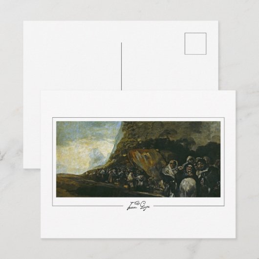 Francisco Goya #105 - Fijne Kunst Briefkaart (Voorkant / Achterkant)