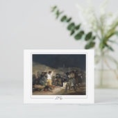 Francisco Goya #124 - Kunst Briefkaart (Staand voorkant)