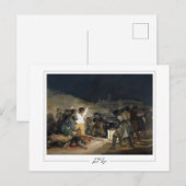 Francisco Goya #124 - Kunst Briefkaart (Voorkant / Achterkant)