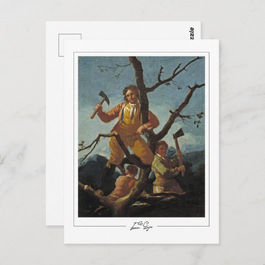 Francisco Goya #12 - Fine Art Briefkaart (Voorkant / Achterkant)