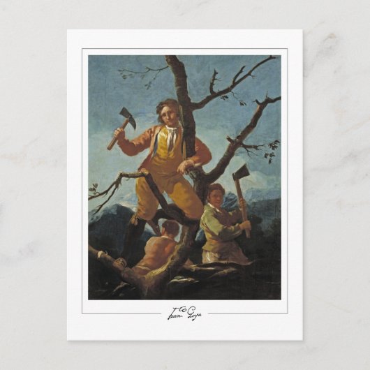 Francisco Goya #12 - Kunst Briefkaart (Voorkant)