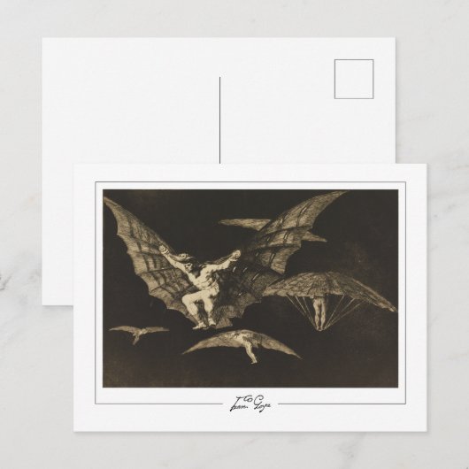 Francisco Goya #169 - Fine Art Briefkaart (Voorkant / Achterkant)