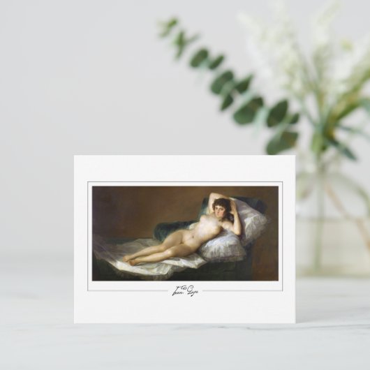 Francisco Goya #251 - Fijne Kunst Briefkaart (Staand voorkant)