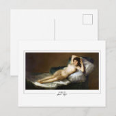 Francisco Goya #251 - Fijne Kunst Briefkaart (Voorkant / Achterkant)