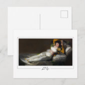 Francisco Goya #255 - Fijne Kunst Briefkaart (Voorkant / Achterkant)