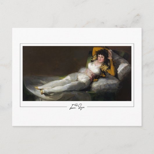 Francisco Goya #255 - Fijne Kunst Briefkaart (Voorkant)