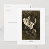 Francisco Goya #411 - Kunst Briefkaart (Voorkant / Achterkant)