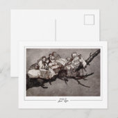 Francisco Goya #460 - Fijne Kunst Briefkaart (Voorkant / Achterkant)