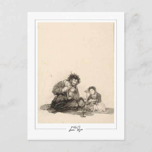 Francisco Goya #484 - Kunst Briefkaart (Voorkant)