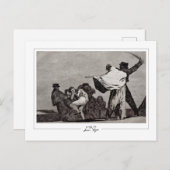 Francisco Goya #498 - Fine Art Briefkaart (Voorkant / Achterkant)