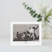 Francisco Goya #498 - Kunstkaart Briefkaart (Staand voorkant)