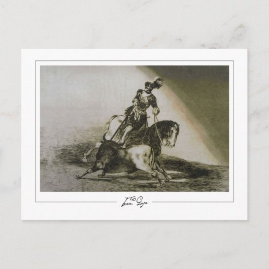 Francisco Goya #499 - Fine Art Briefkaart (Voorkant)