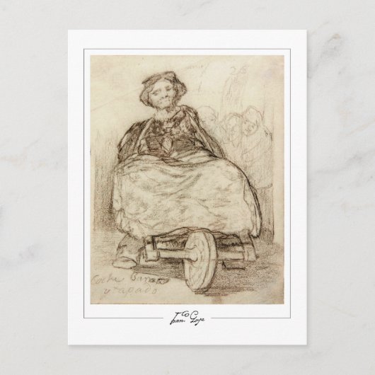 Francisco Goya #502 - Kunstkaart Briefkaart (Voorkant)