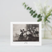 Francisco Goya #504 - Fijne Kunst Briefkaart (Staand voorkant)