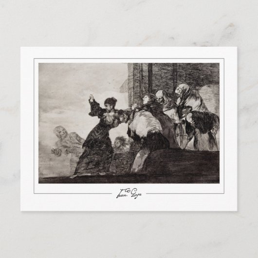 Francisco Goya #504 - Kunstkaart Briefkaart (Voorkant)