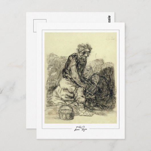 Francisco Goya #508 - Fine Art Briefkaart (Voorkant / Achterkant)