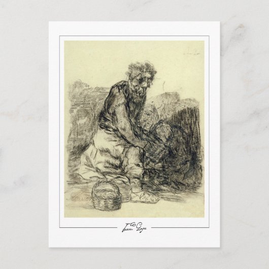 Francisco Goya #508 - Fine Art Briefkaart (Voorkant)