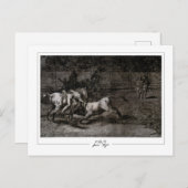 Francisco Goya #510 - Fijne Kunst Briefkaart (Voorkant / Achterkant)