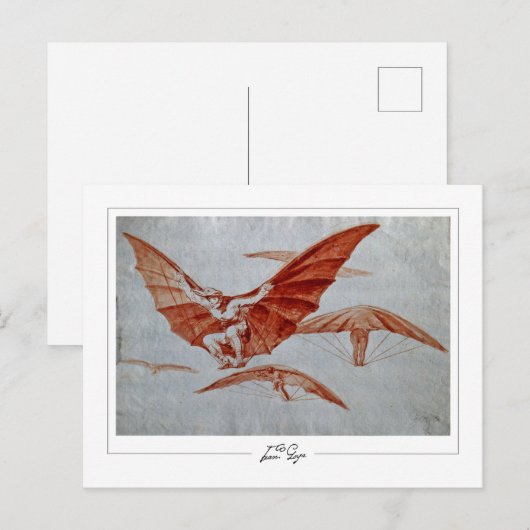 Francisco Goya #512 - Fijne Kunst Briefkaart (Voorkant / Achterkant)