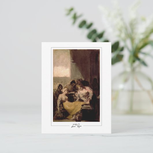 Francisco Goya #515 - Fijne Kunst Briefkaart (Staand voorkant)