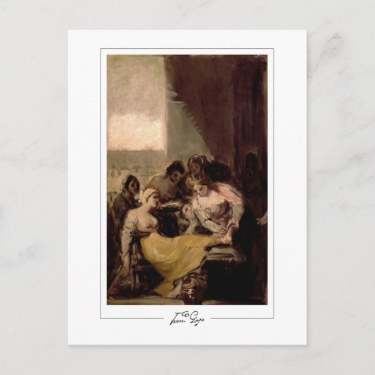 Francisco Goya #515 - Kunstkaart Briefkaart (Voorkant)