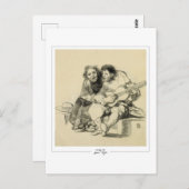 Francisco Goya #516 - Fijne Kunst Briefkaart (Voorkant / Achterkant)
