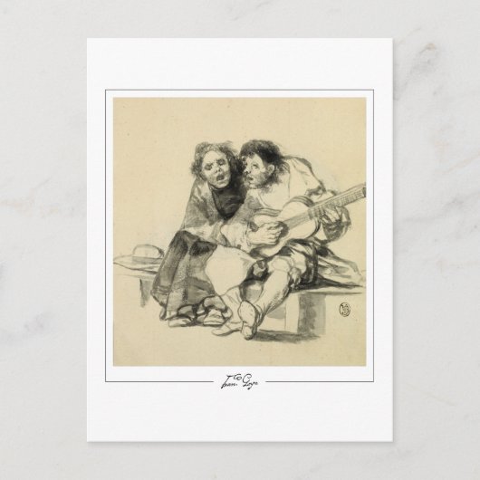 Francisco Goya #516 - Fijne Kunst Briefkaart (Voorkant)